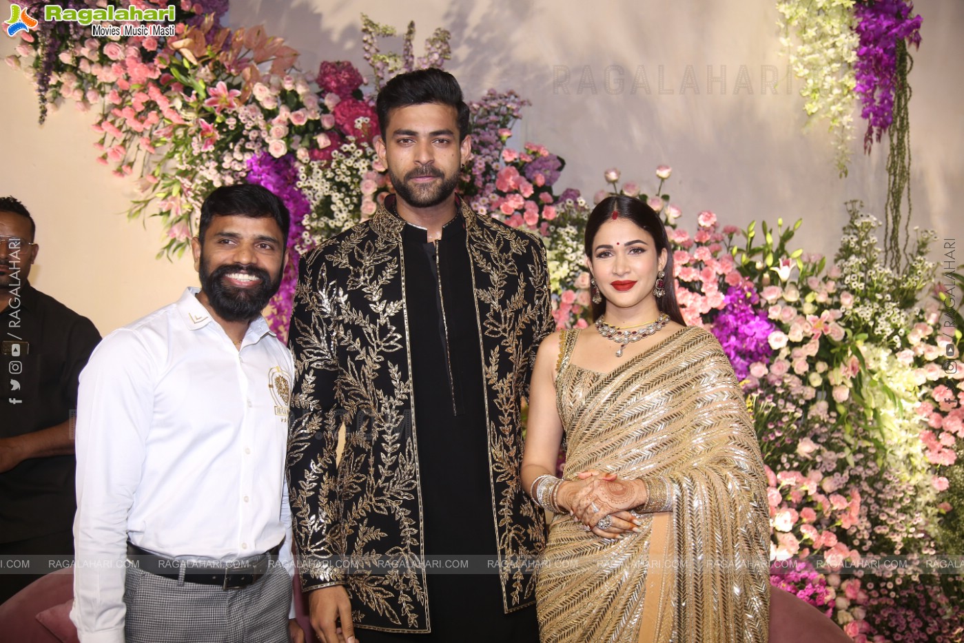 Varun Tej and Lavanya Tripathi's Wedding Reception