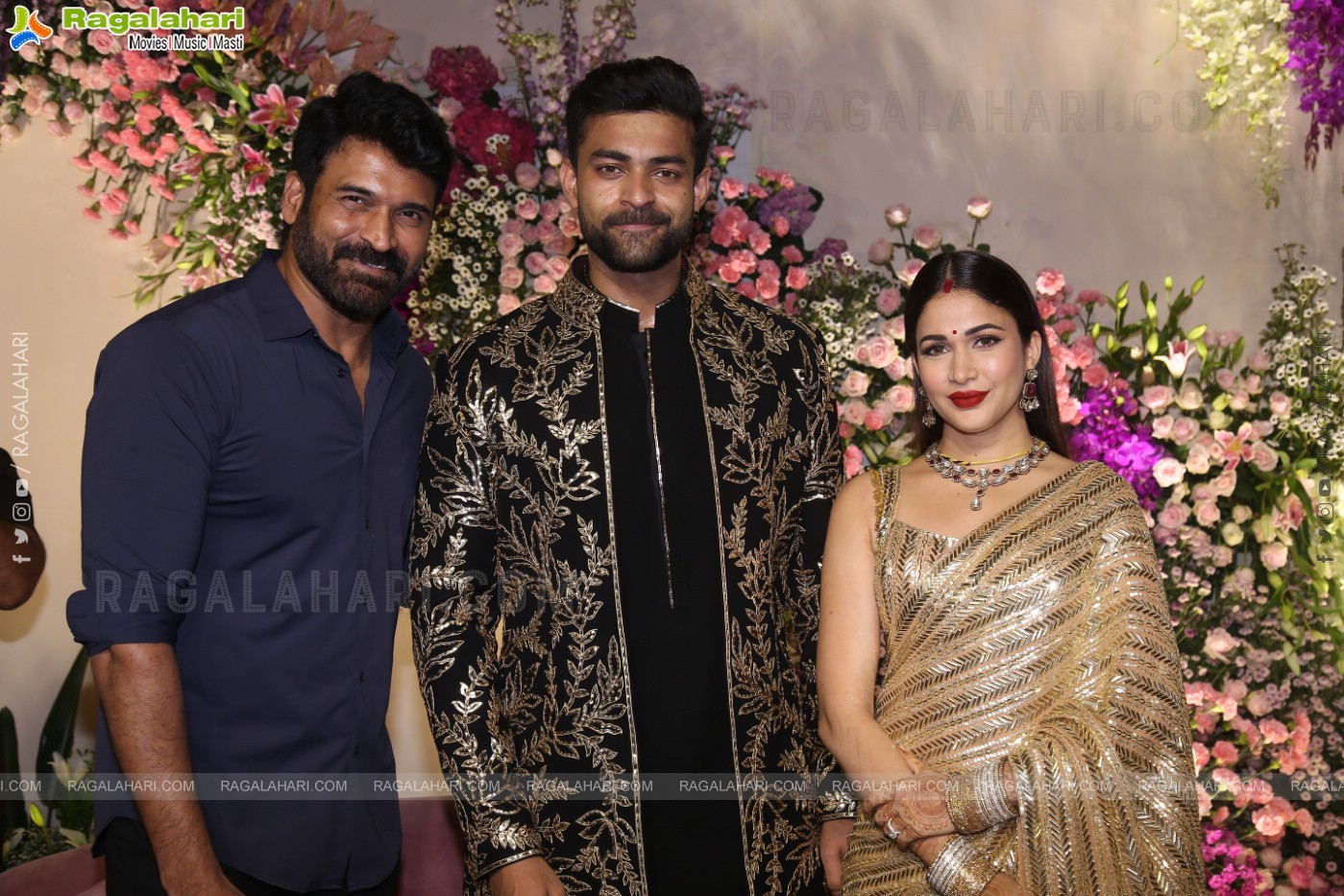 Varun Tej and Lavanya Tripathi's Wedding Reception