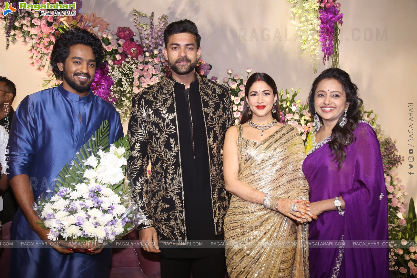 Varun Tej and Lavanya Tripathi's Wedding Reception