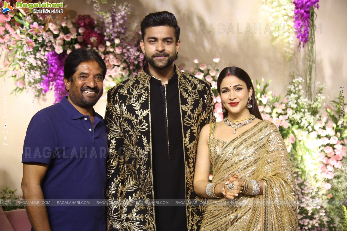 Varun Tej and Lavanya Tripathi's Wedding Reception