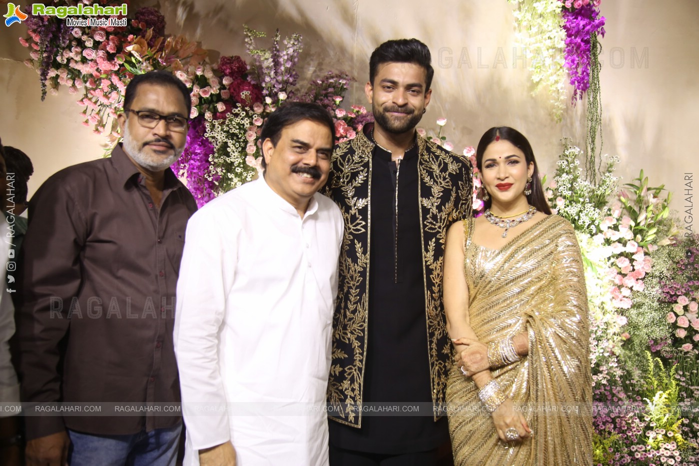 Varun Tej and Lavanya Tripathi's Wedding Reception