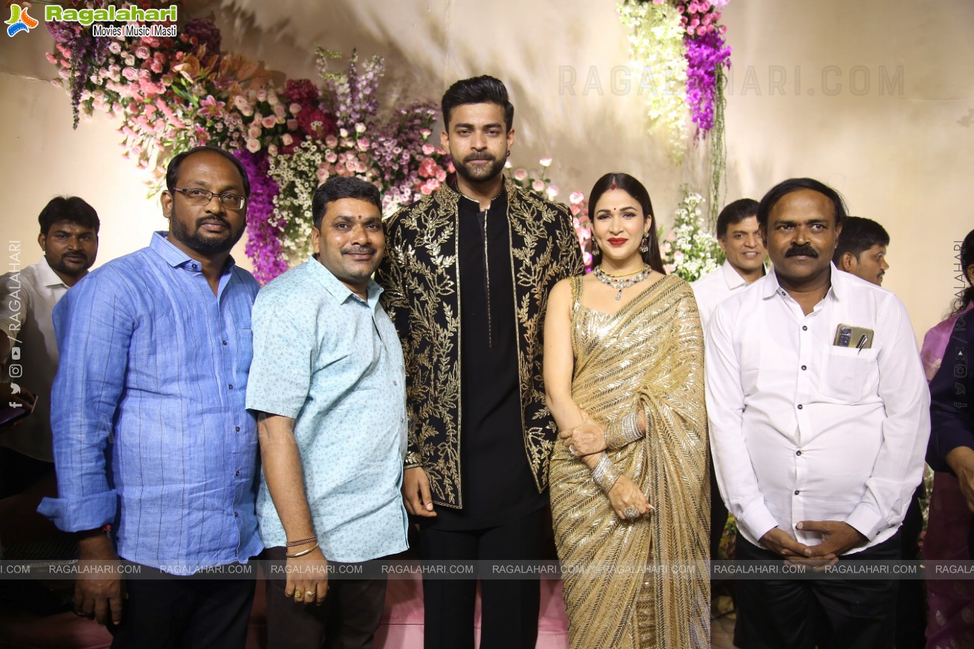 Varun Tej and Lavanya Tripathi's Wedding Reception