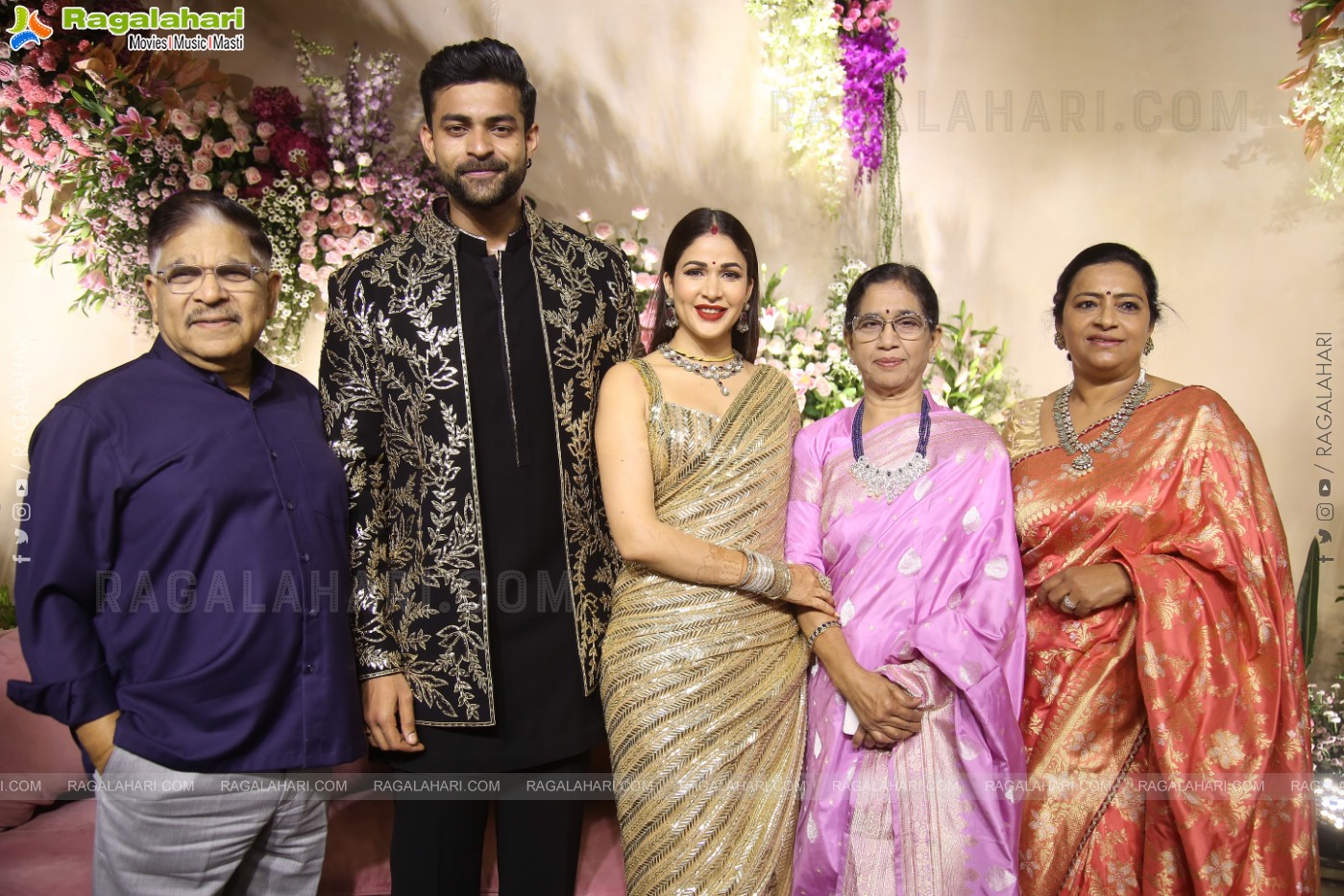 Varun Tej and Lavanya Tripathi's Wedding Reception