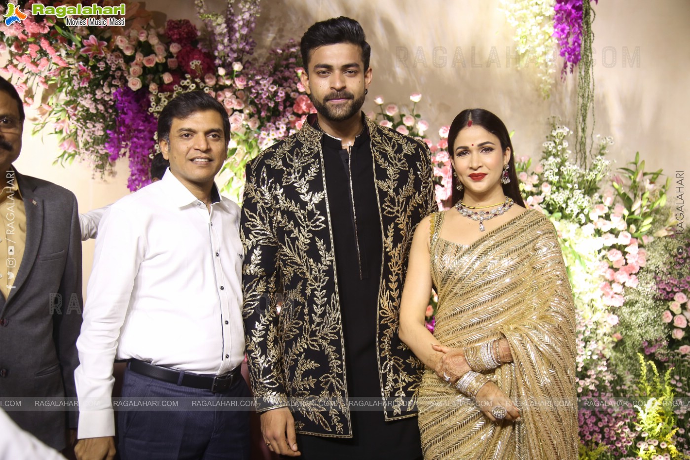 Varun Tej and Lavanya Tripathi's Wedding Reception