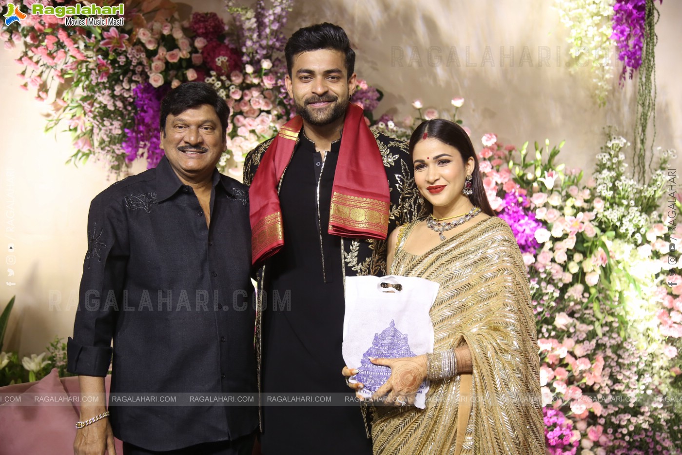 Varun Tej and Lavanya Tripathi's Wedding Reception