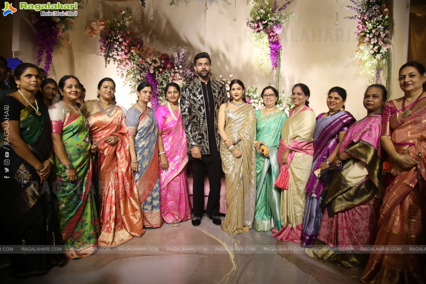 Varun Tej and Lavanya Tripathi's Wedding Reception