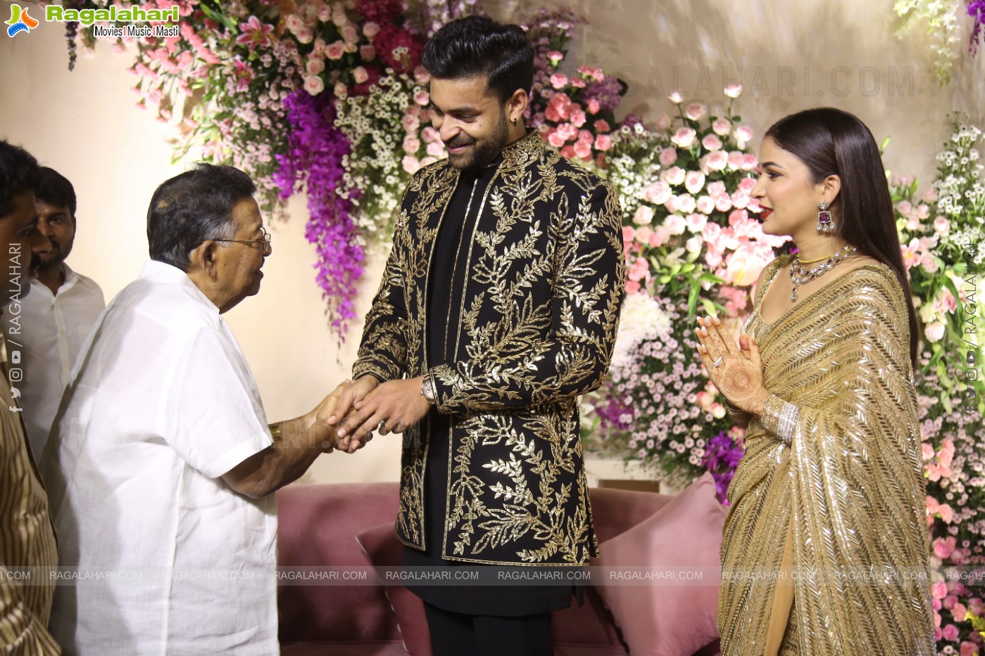 Varun Tej and Lavanya Tripathi's Wedding Reception