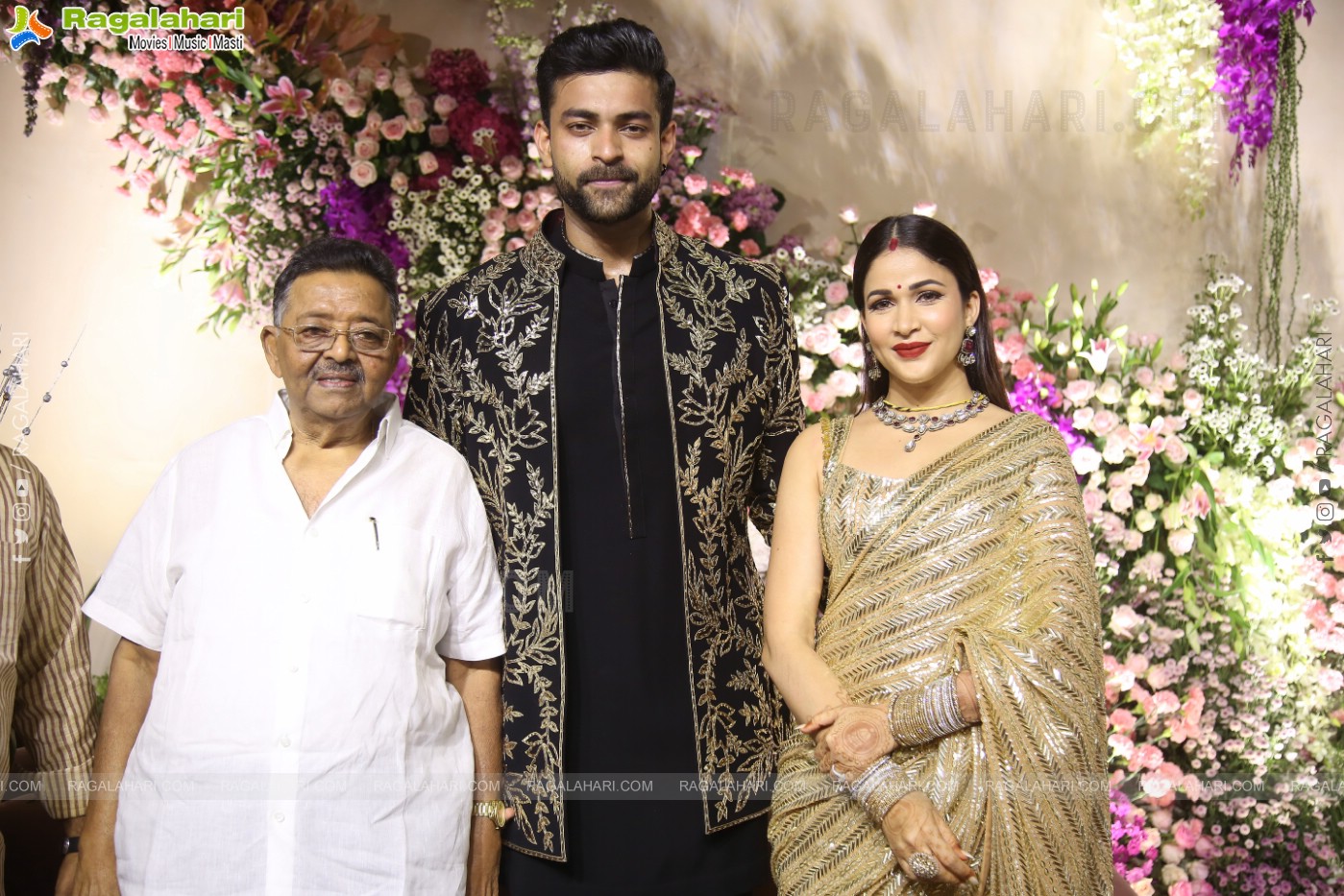 Varun Tej and Lavanya Tripathi's Wedding Reception