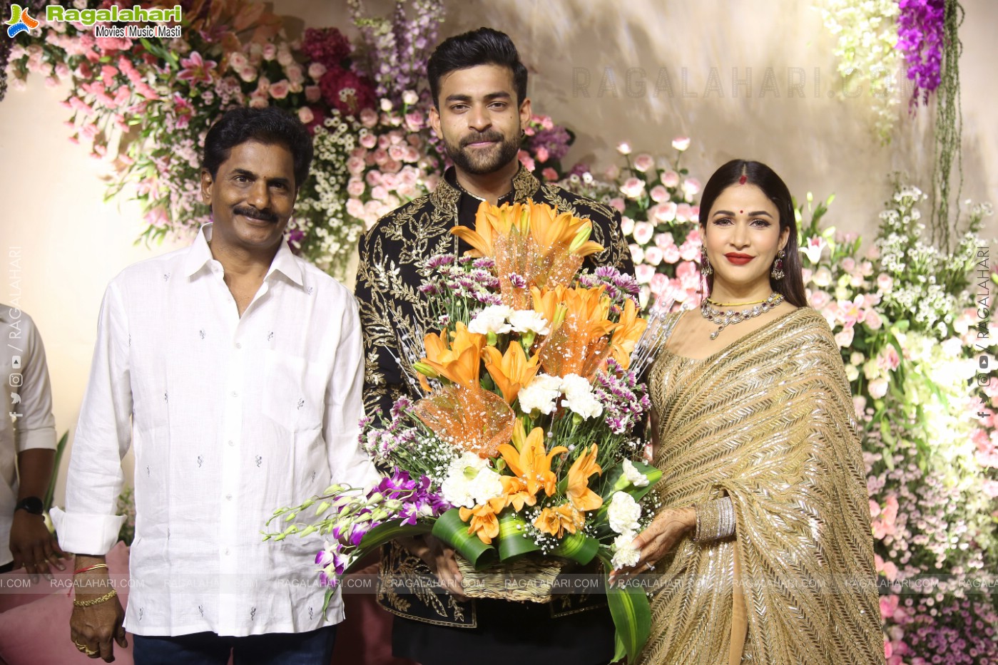 Varun Tej and Lavanya Tripathi's Wedding Reception