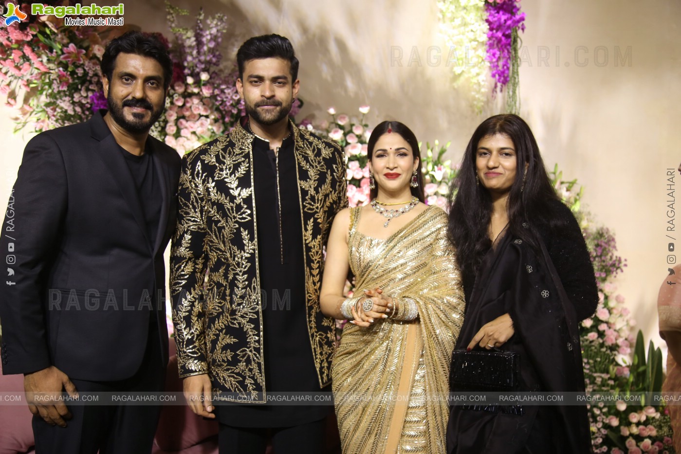 Varun Tej and Lavanya Tripathi's Wedding Reception