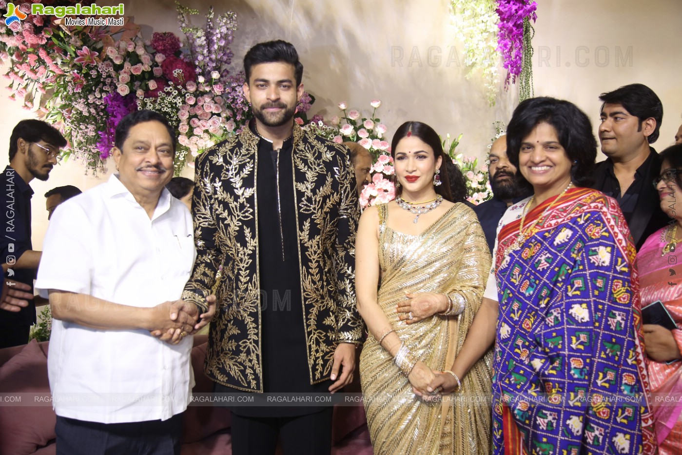 Varun Tej and Lavanya Tripathi's Wedding Reception