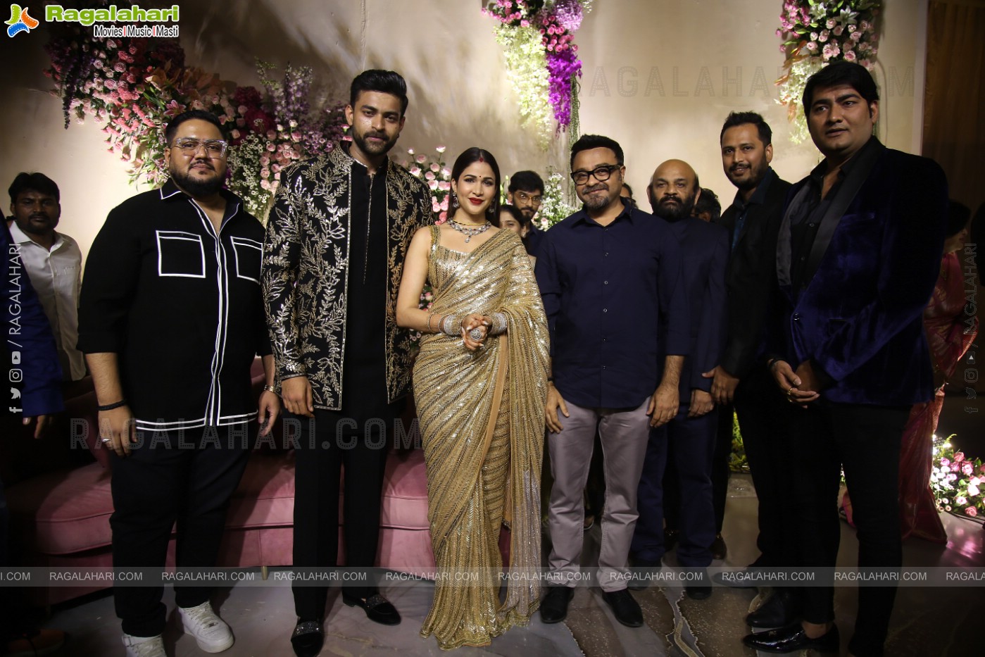 Varun Tej and Lavanya Tripathi's Wedding Reception