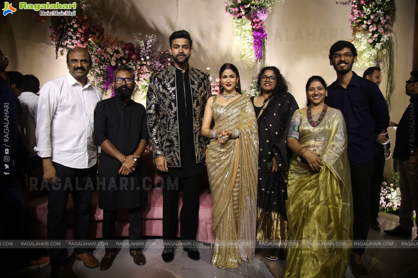 Varun Tej and Lavanya Tripathi's Wedding Reception