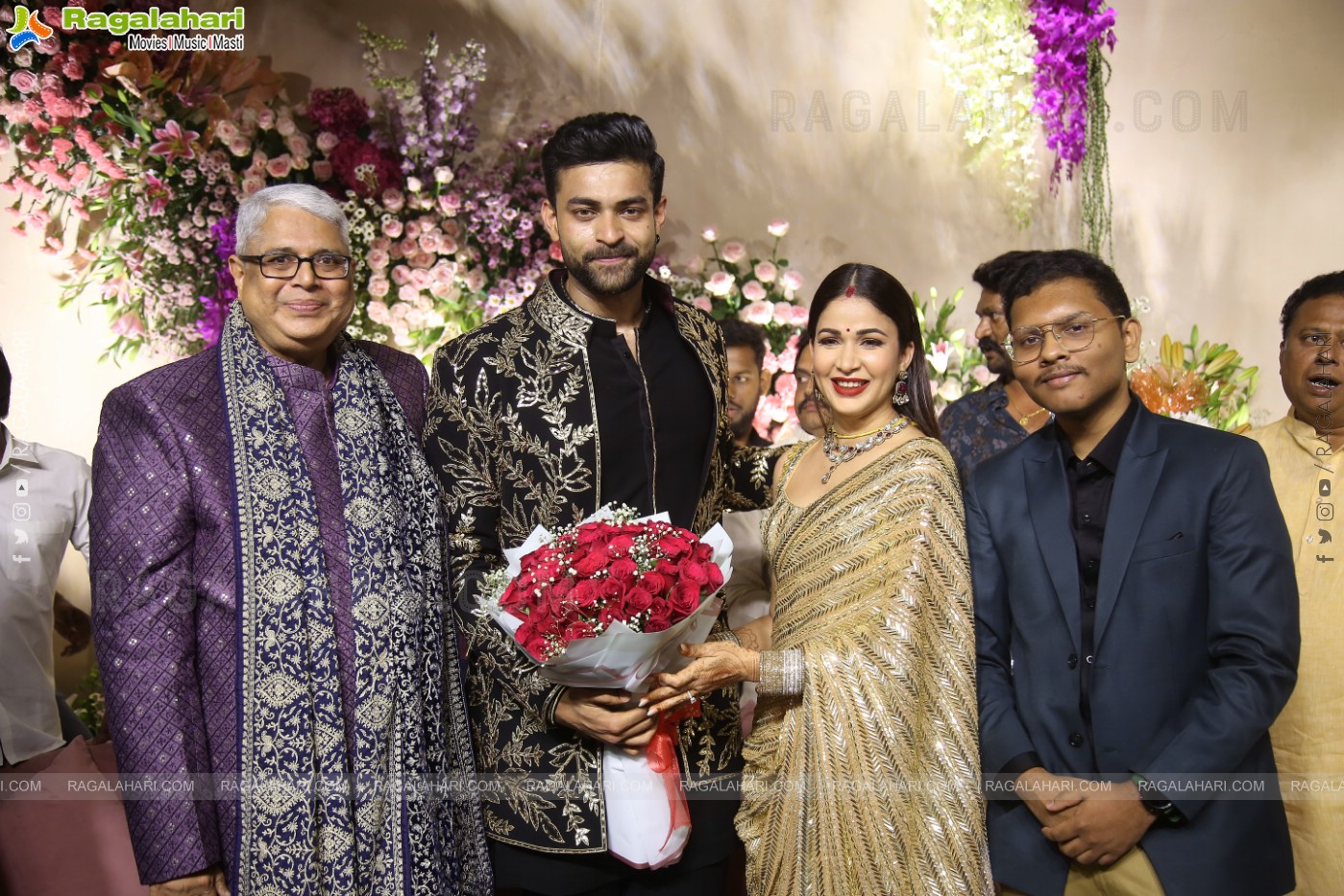 Varun Tej and Lavanya Tripathi's Wedding Reception