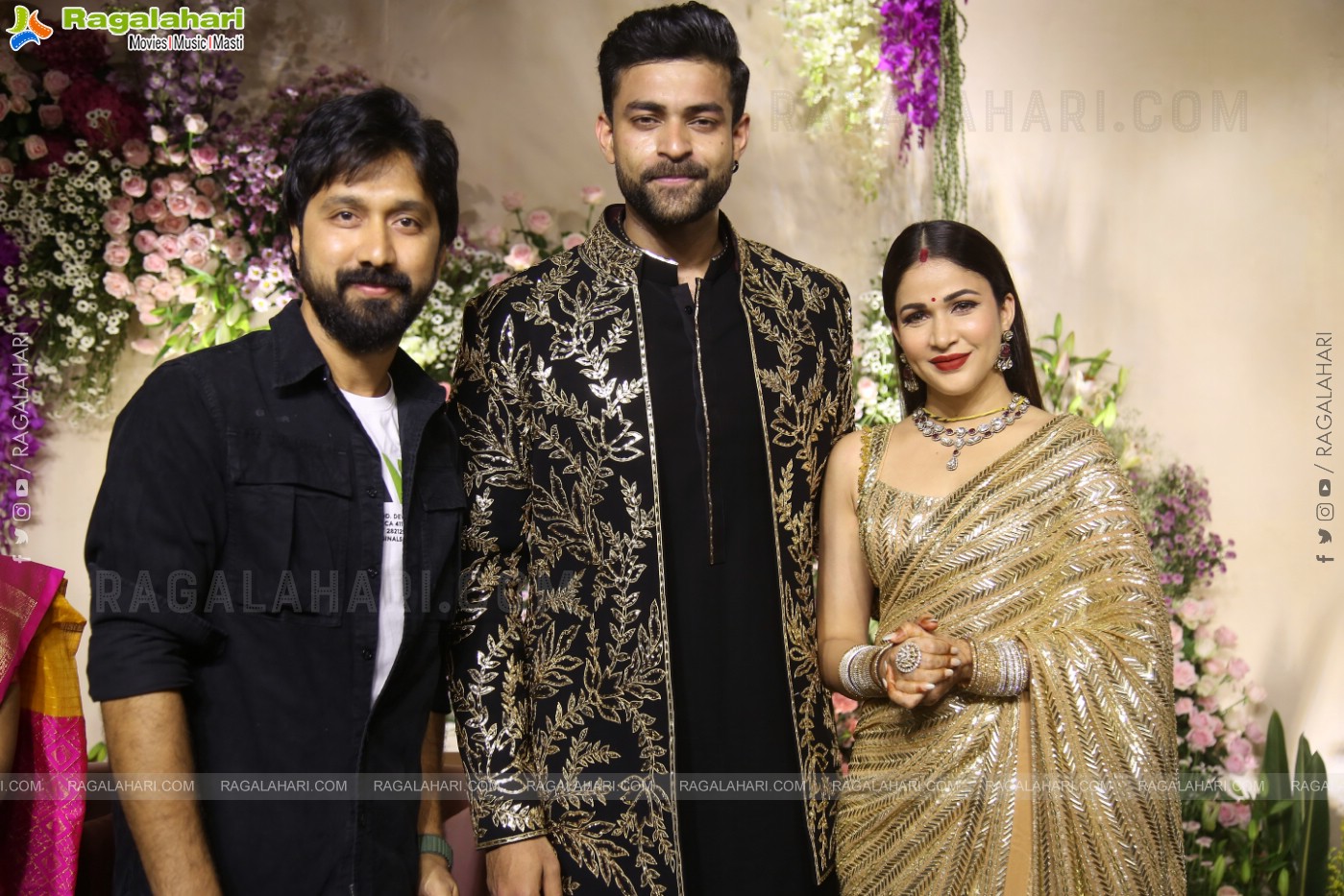 Varun Tej and Lavanya Tripathi's Wedding Reception