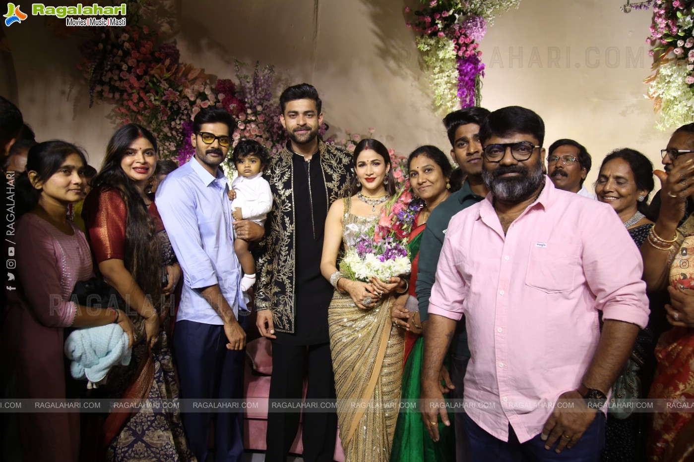 Varun Tej and Lavanya Tripathi's Wedding Reception