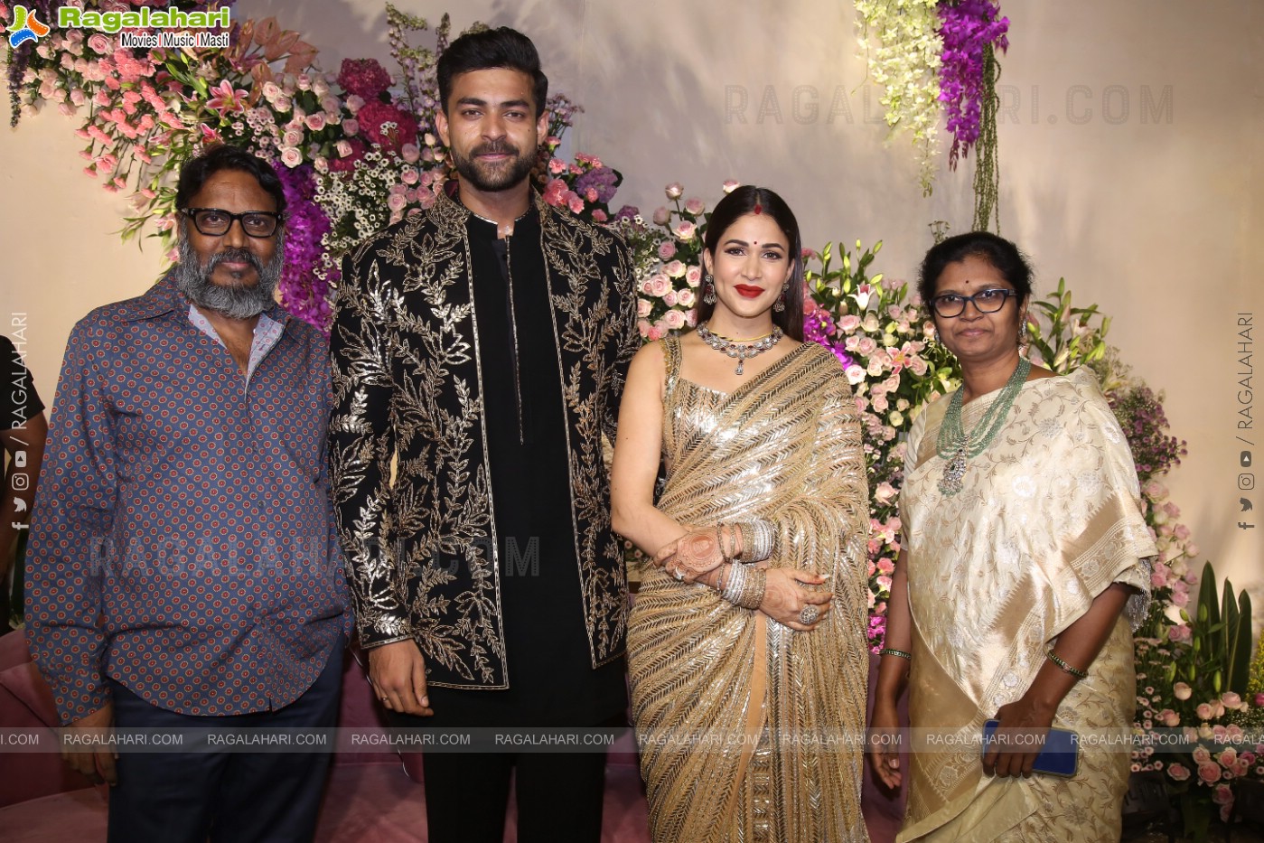 Varun Tej and Lavanya Tripathi's Wedding Reception