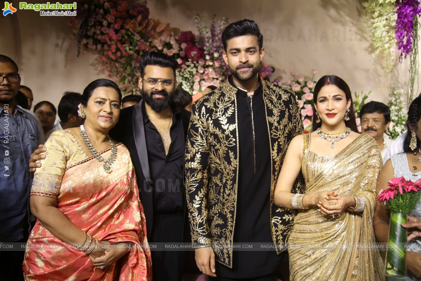 Varun Tej and Lavanya Tripathi's Wedding Reception