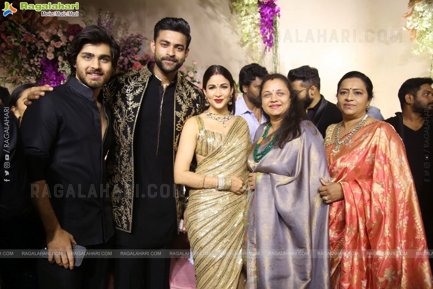 Varun Tej and Lavanya Tripathi's Wedding Reception