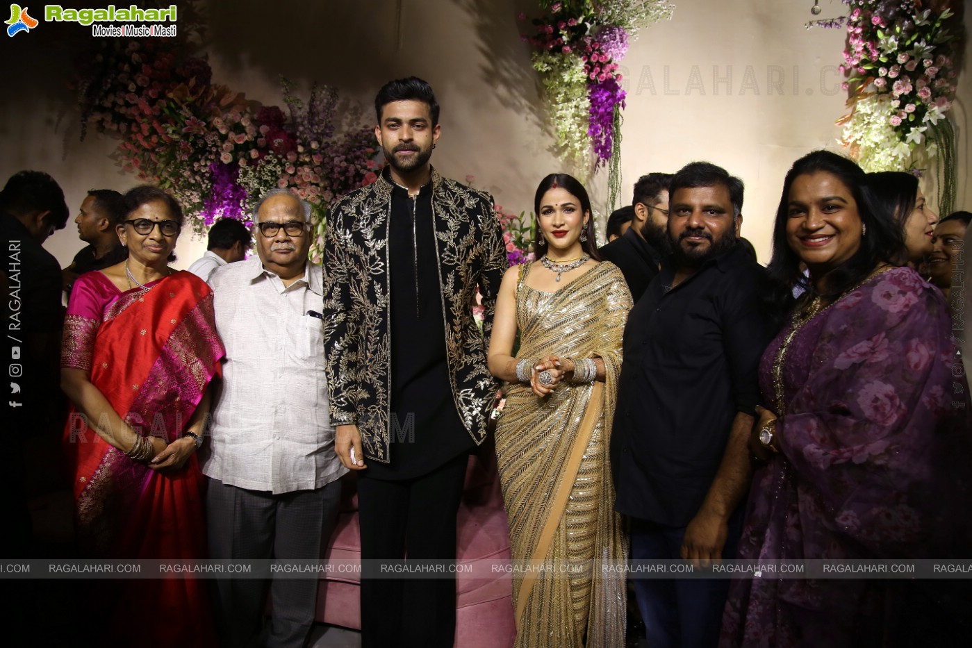 Varun Tej and Lavanya Tripathi's Wedding Reception