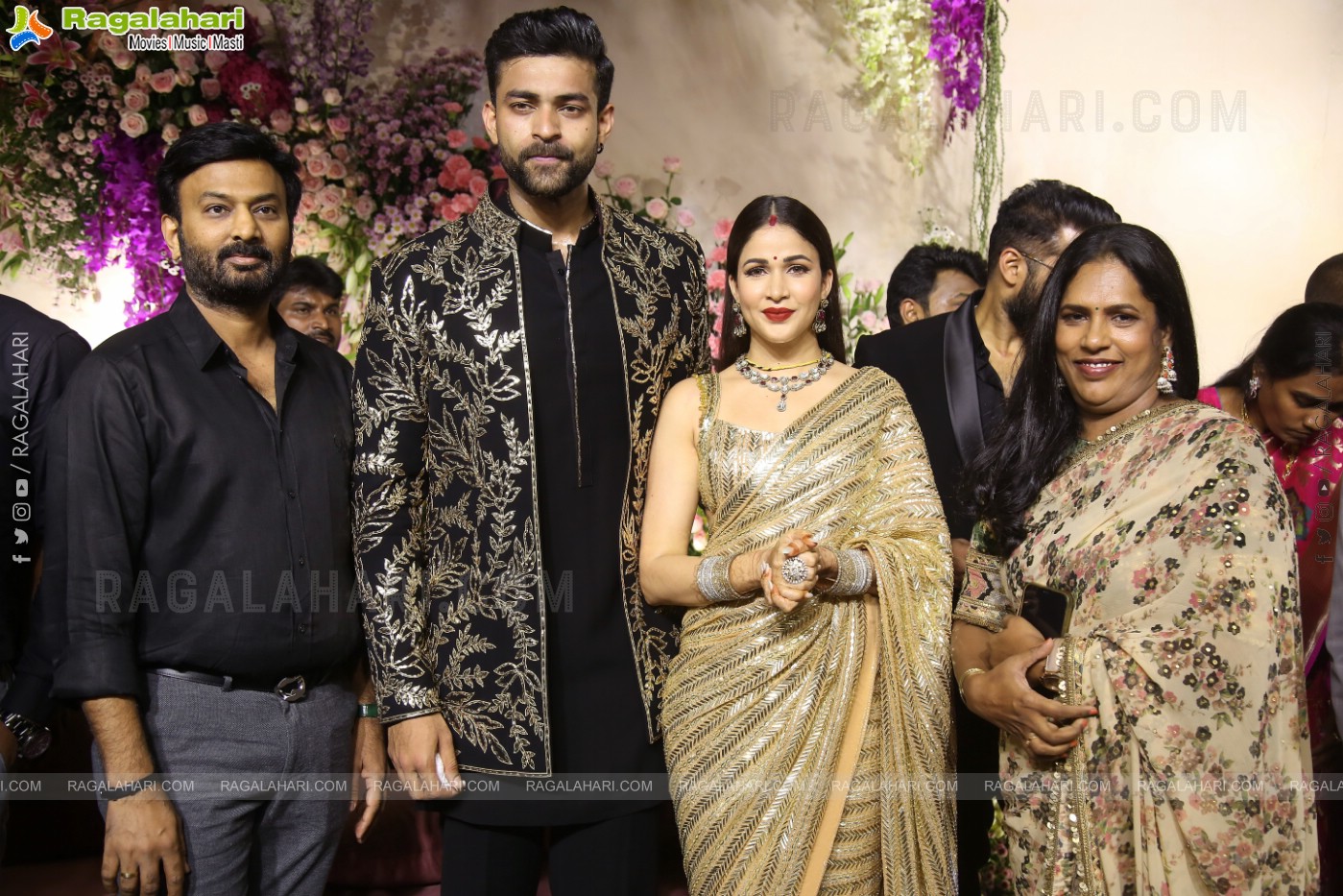 Varun Tej and Lavanya Tripathi's Wedding Reception