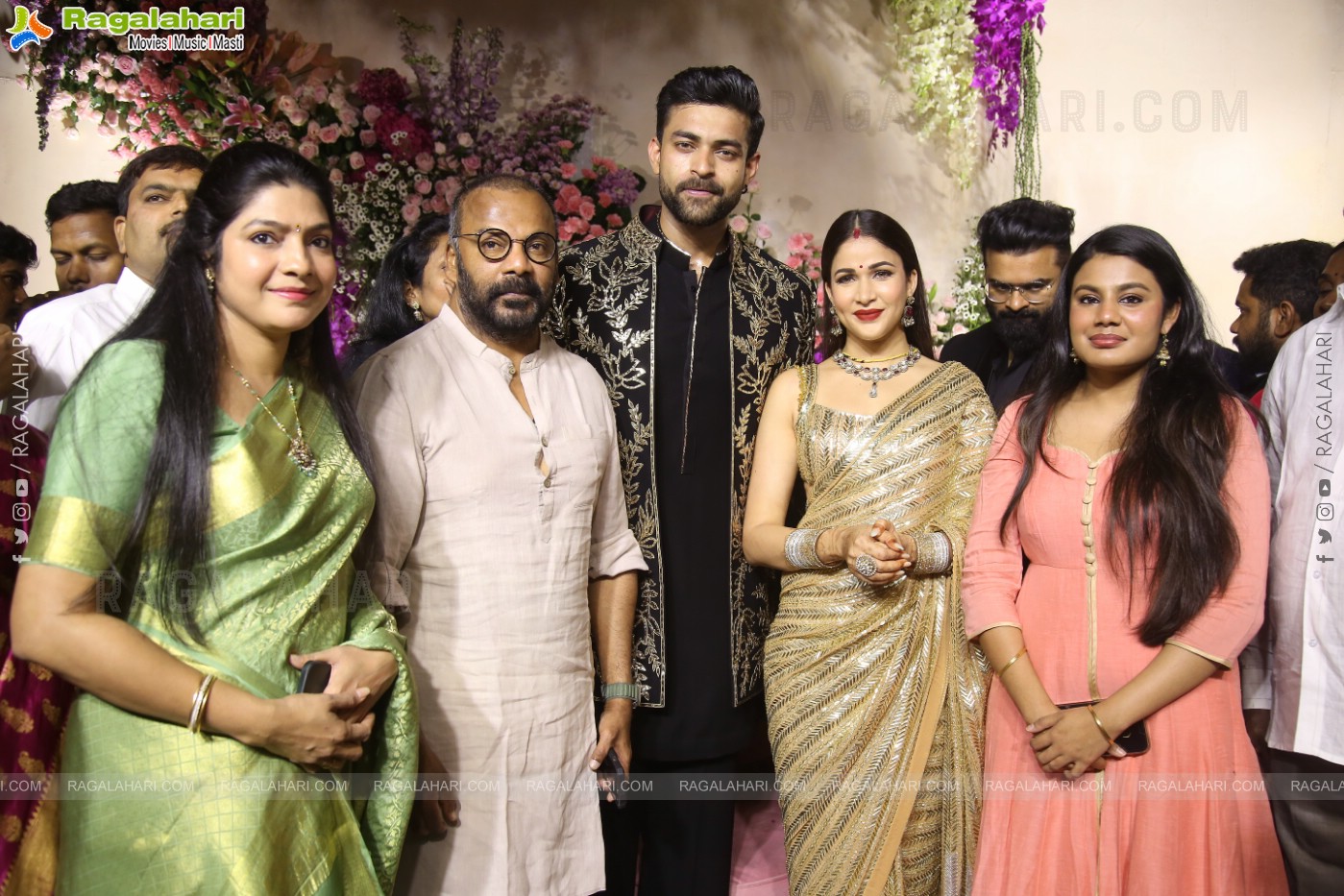 Varun Tej and Lavanya Tripathi's Wedding Reception