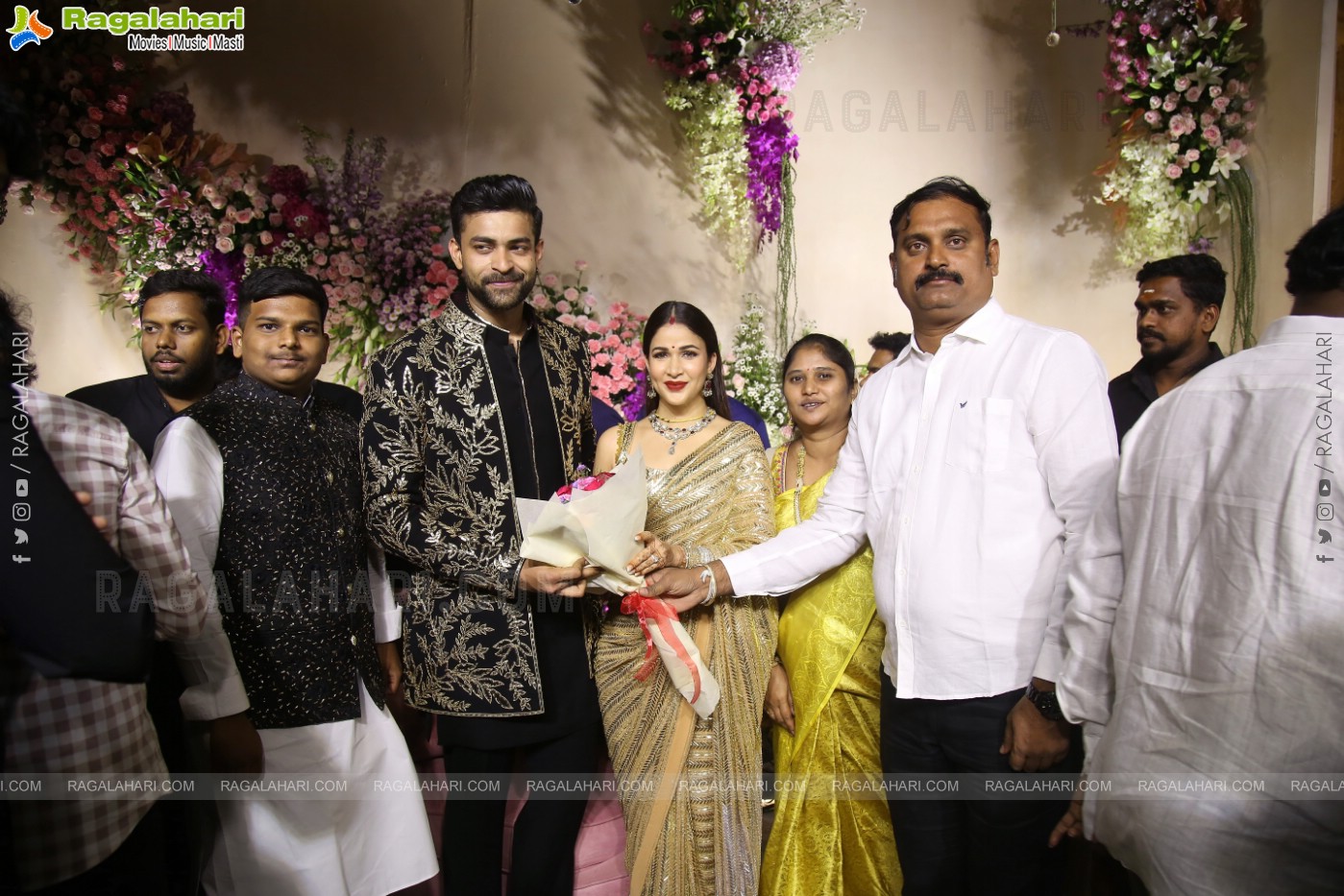 Varun Tej and Lavanya Tripathi's Wedding Reception