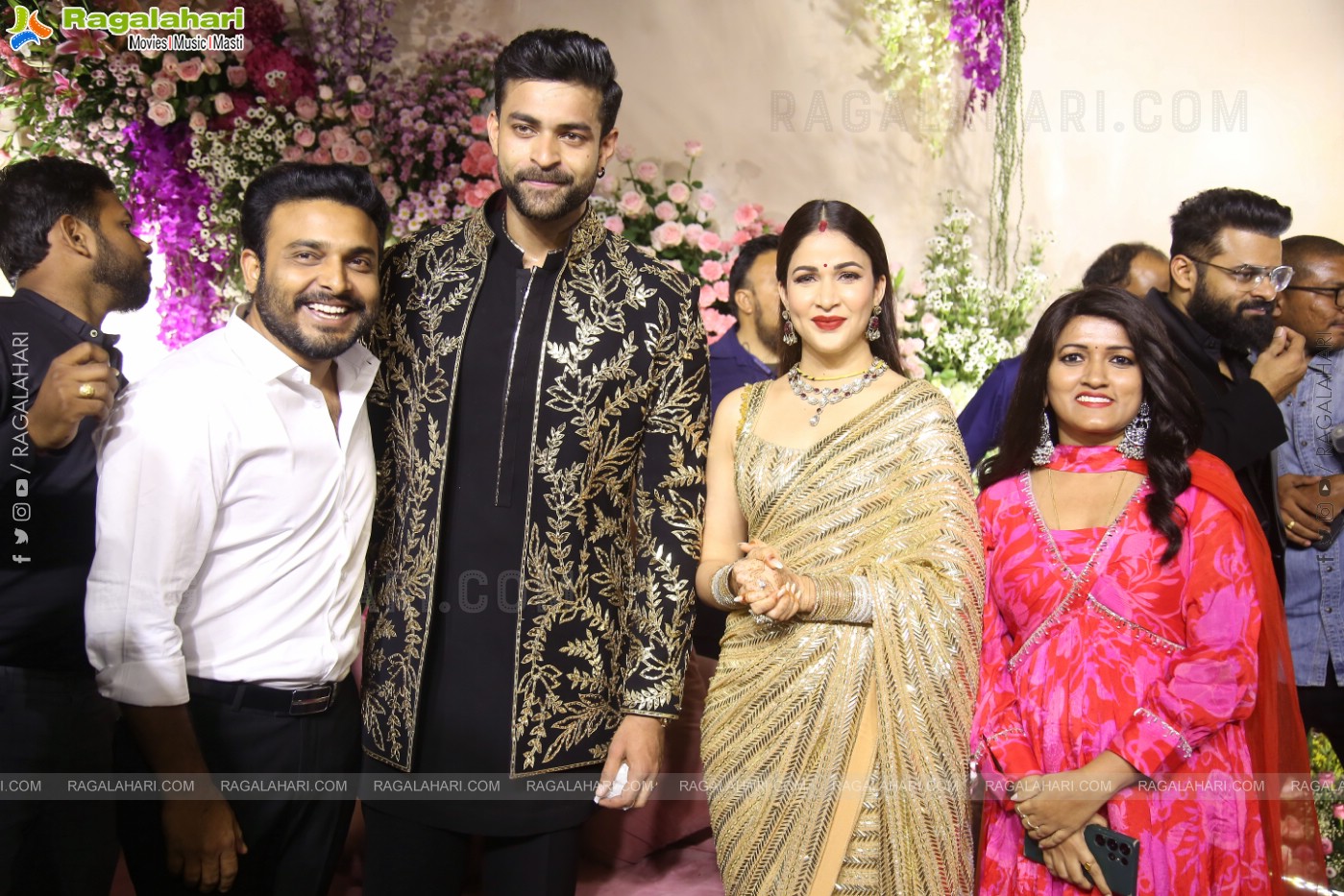 Varun Tej and Lavanya Tripathi's Wedding Reception