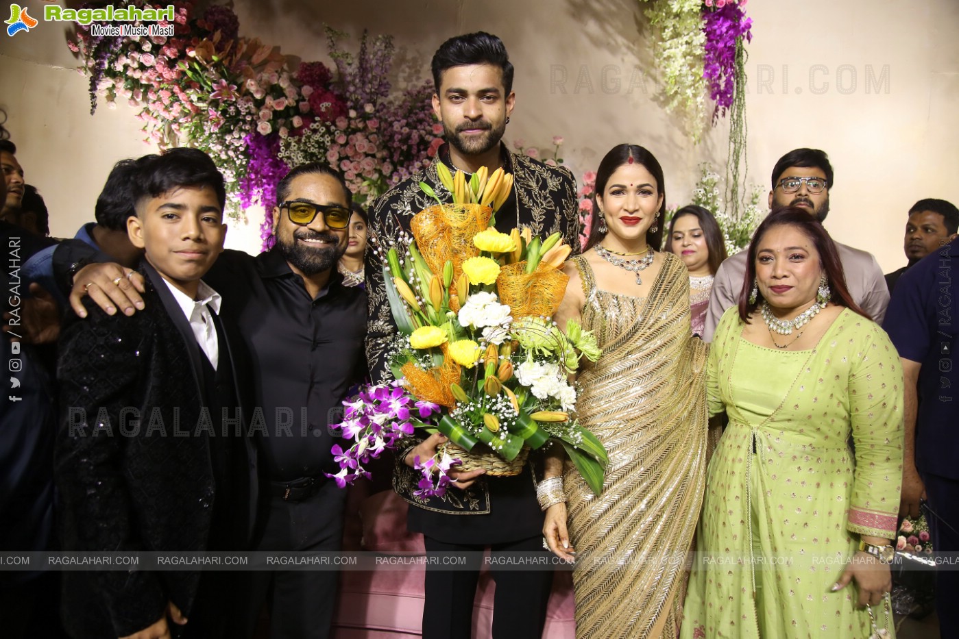 Varun Tej and Lavanya Tripathi's Wedding Reception