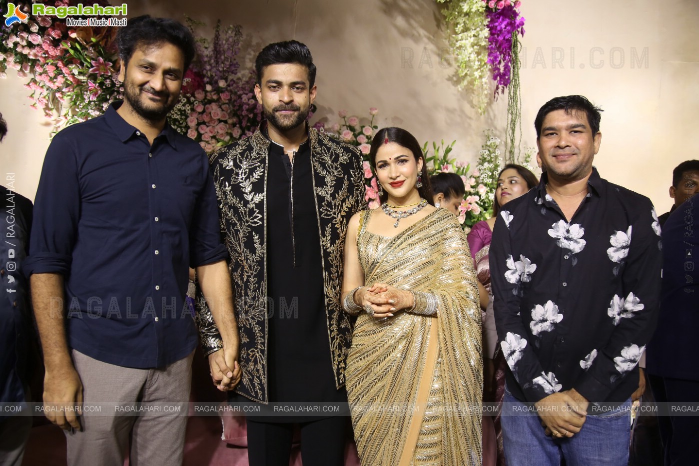 Varun Tej and Lavanya Tripathi's Wedding Reception