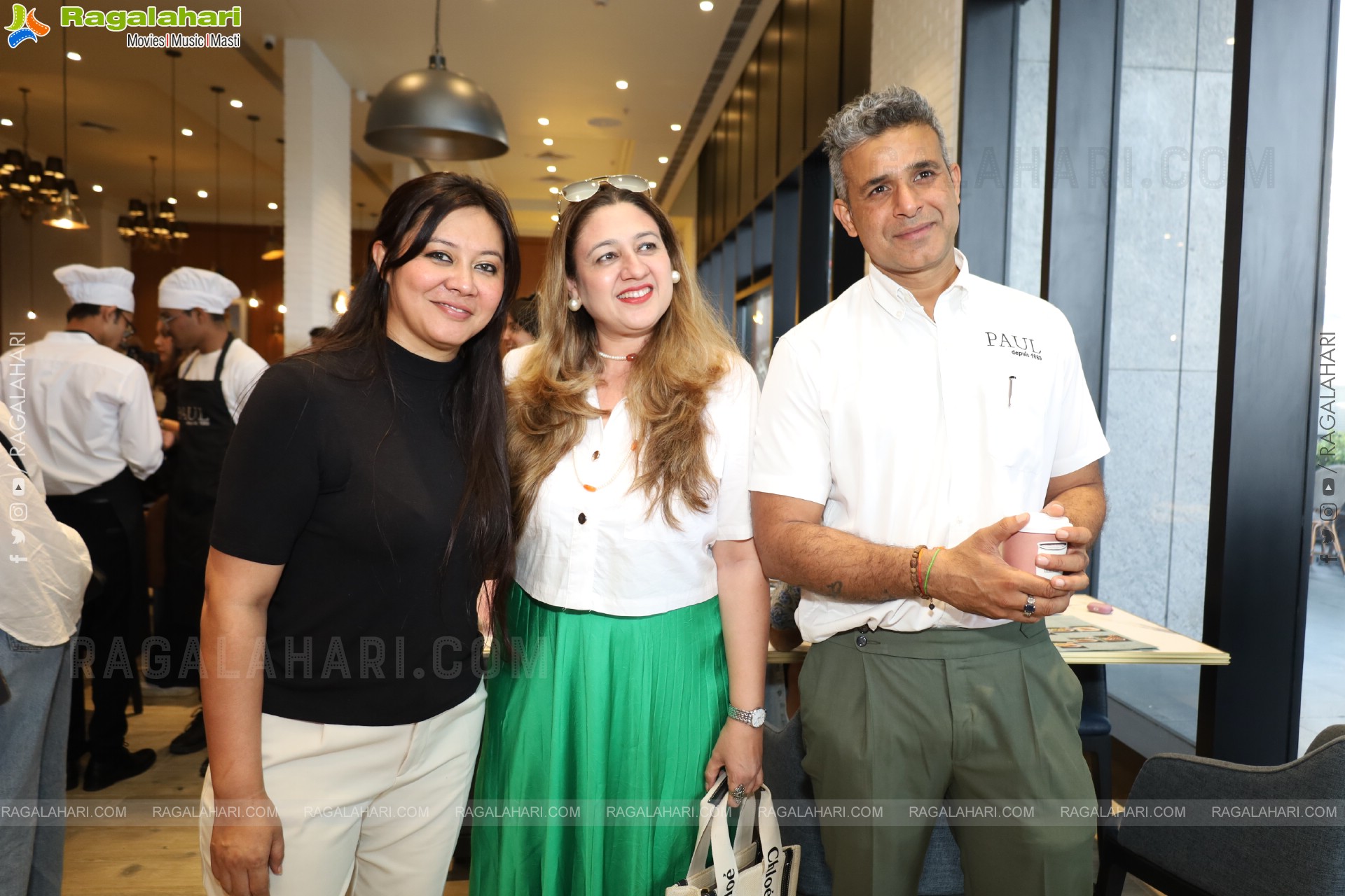 Grand opening of the PAUL bakery and cafe in Hyderabad