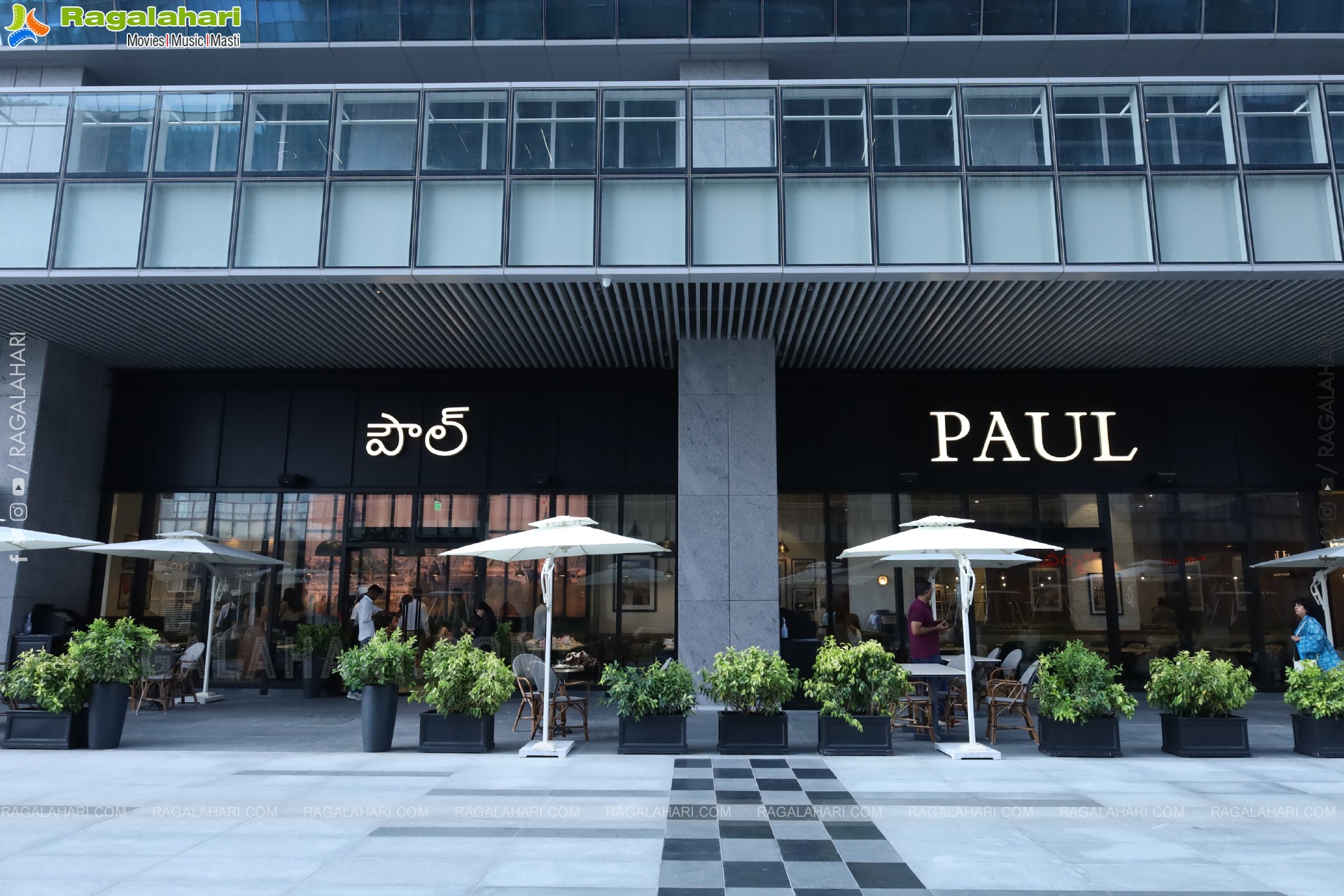 Grand opening of the PAUL bakery and cafe in Hyderabad