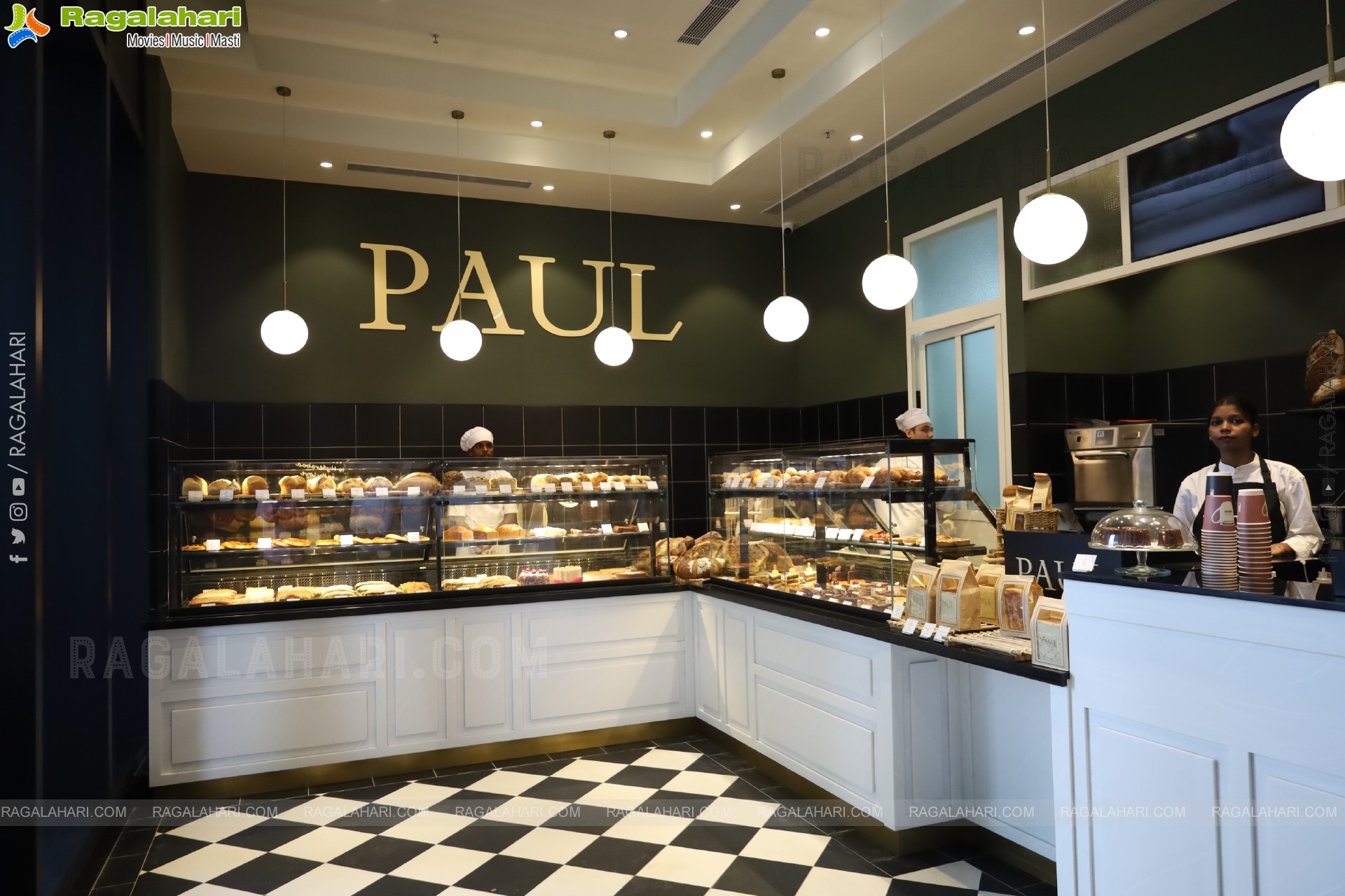 Grand opening of the PAUL bakery and cafe in Hyderabad