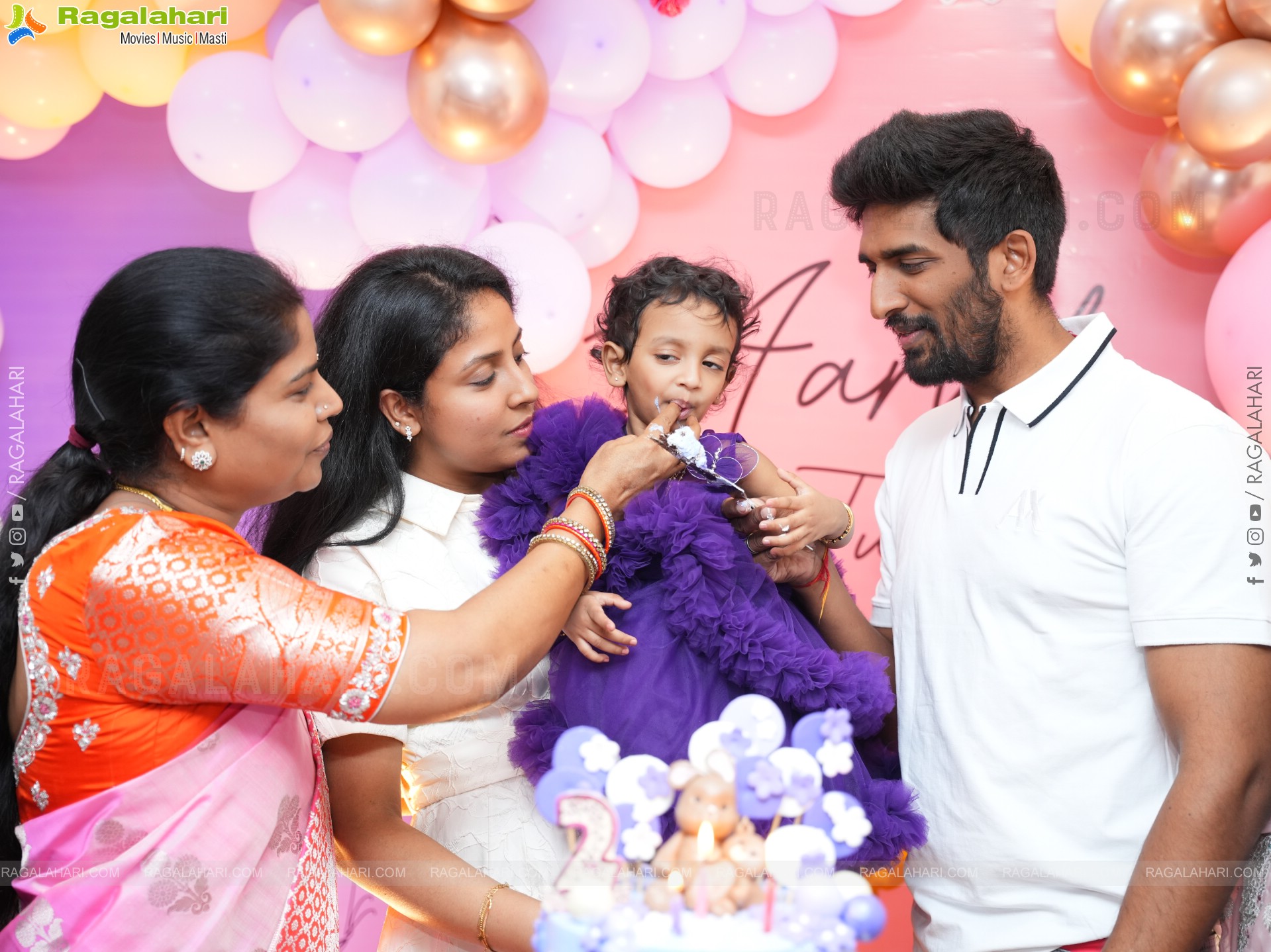 Vishal Goud's Daughter Aarvika's Birthday Celebrations