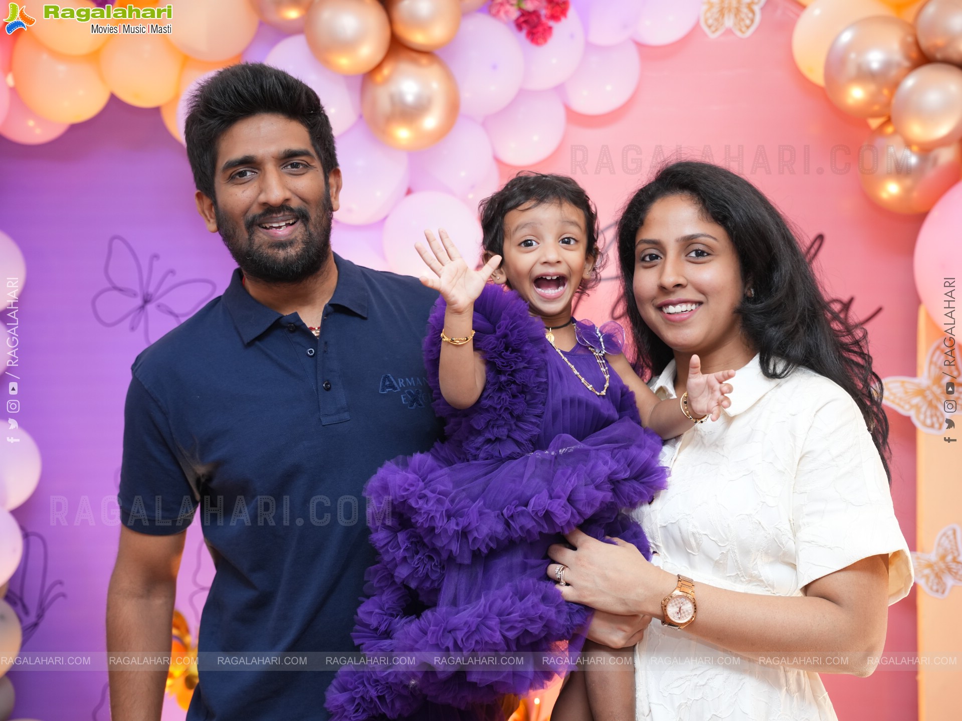 Vishal Goud's Daughter Aarvika's Birthday Celebrations