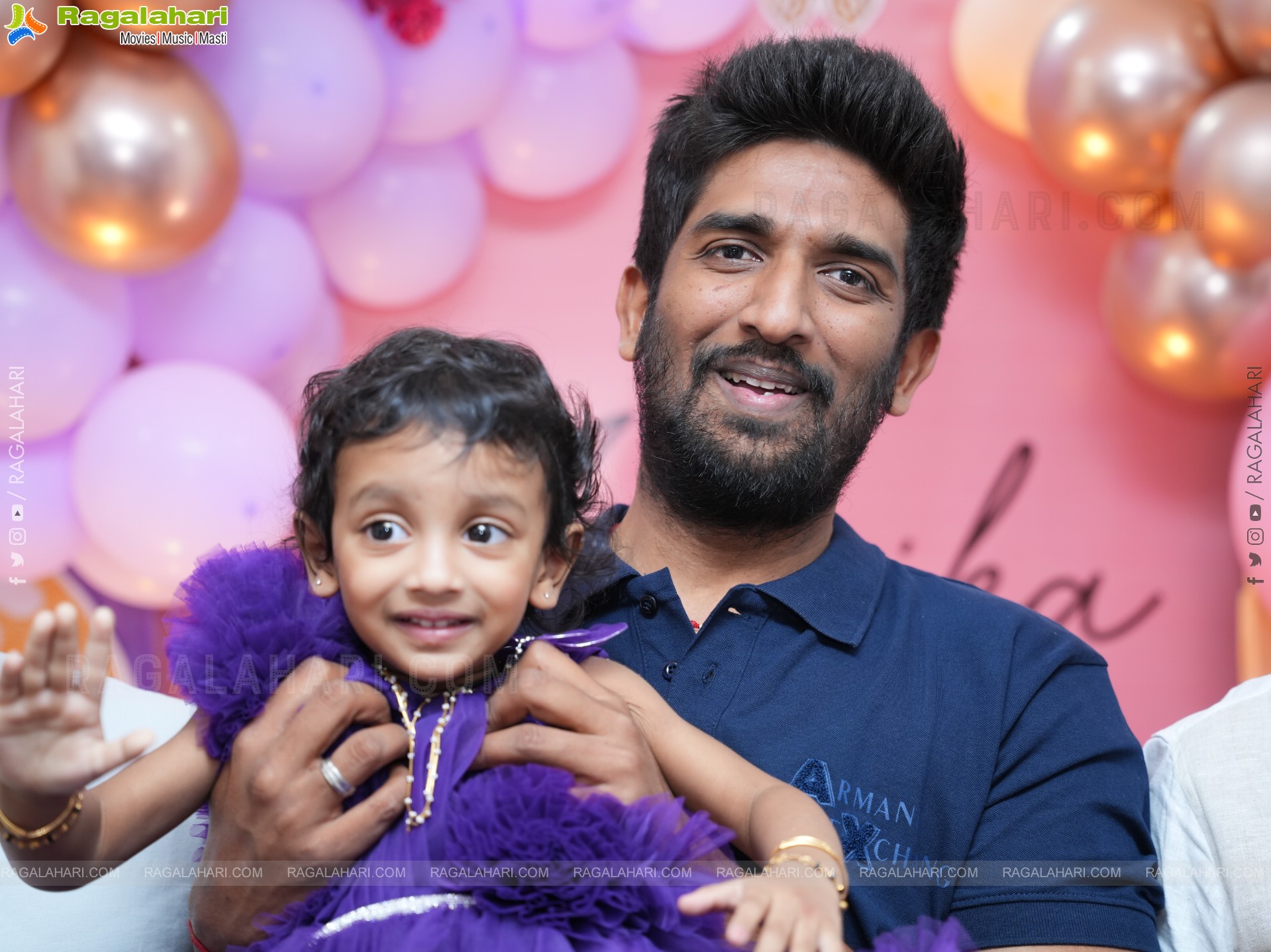 Vishal Goud's Daughter Aarvika's Birthday Celebrations