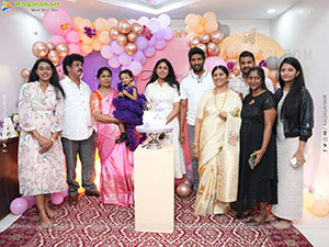 Vishal Goud's Daughter Aarvika's Birthday Celebrations
