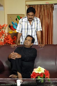 Brahmanandam, Krishna Bhagwan, Asha Shaini