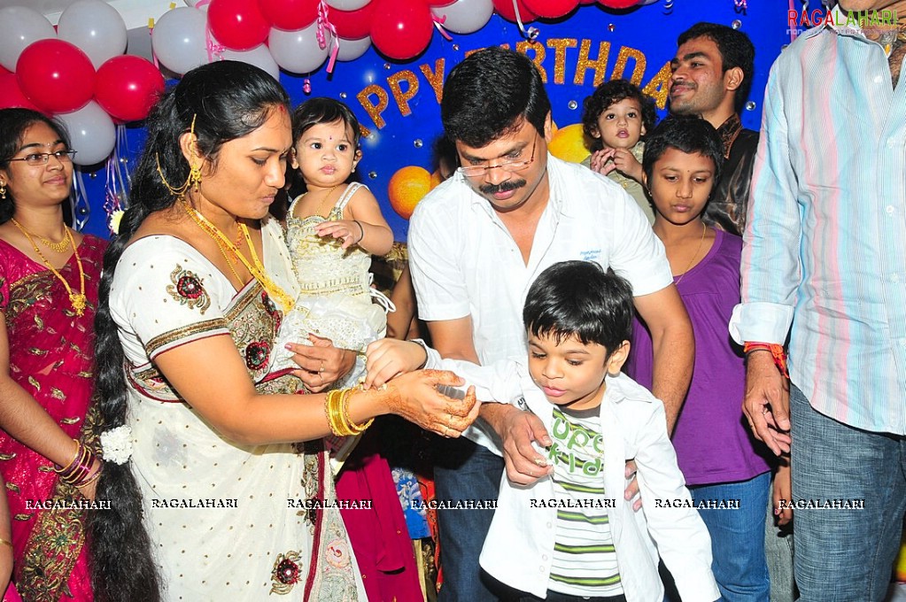 Boyapati Seenu's kids (Harshith-Joshitha) Birthday Celebrations 2010