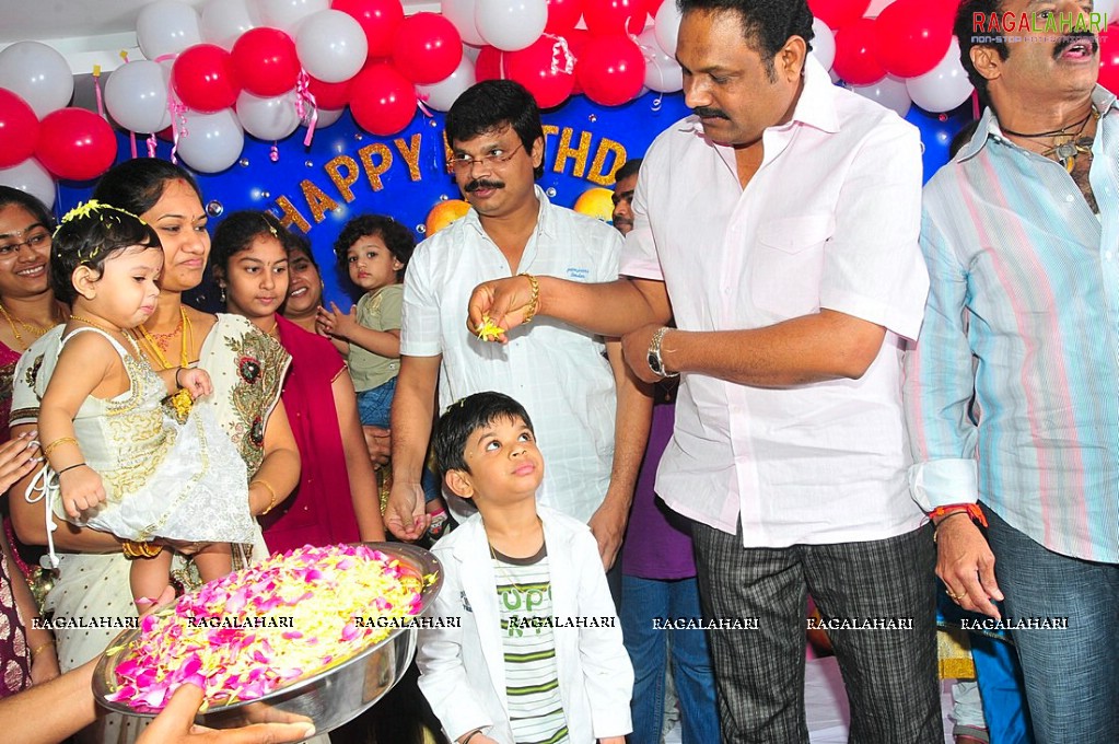 Boyapati Seenu's kids (Harshith-Joshitha) Birthday Celebrations 2010