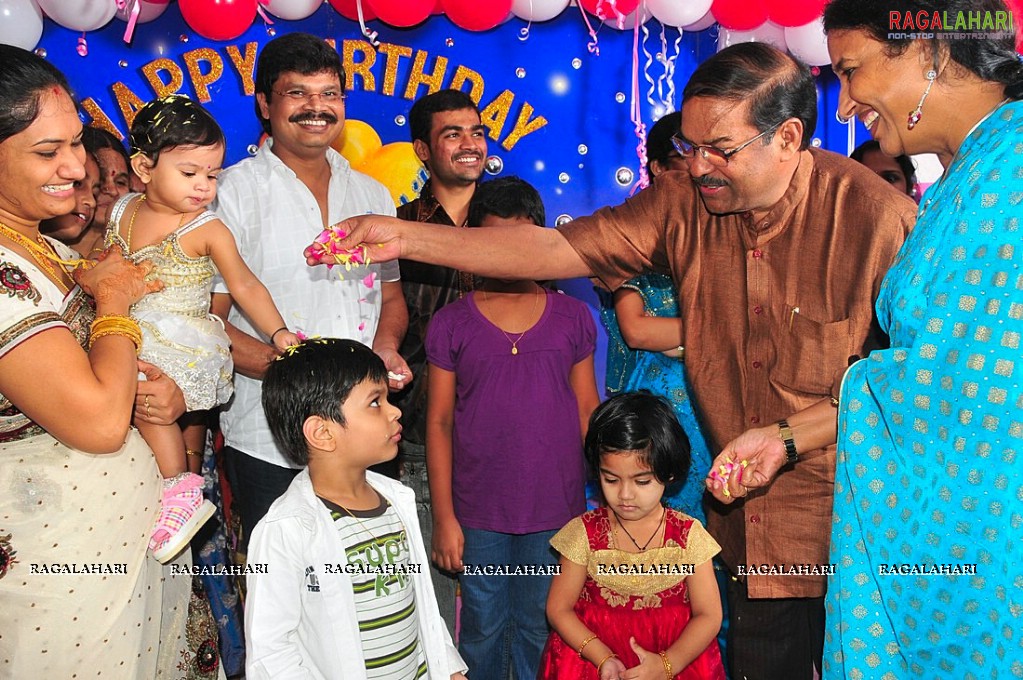 Boyapati Seenu's kids (Harshith-Joshitha) Birthday Celebrations 2010