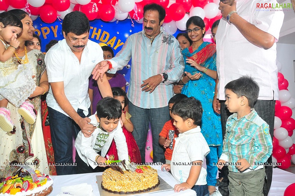 Boyapati Seenu's kids (Harshith-Joshitha) Birthday Celebrations 2010