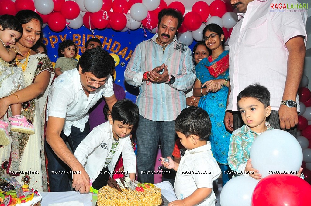 Boyapati Seenu's kids (Harshith-Joshitha) Birthday Celebrations 2010