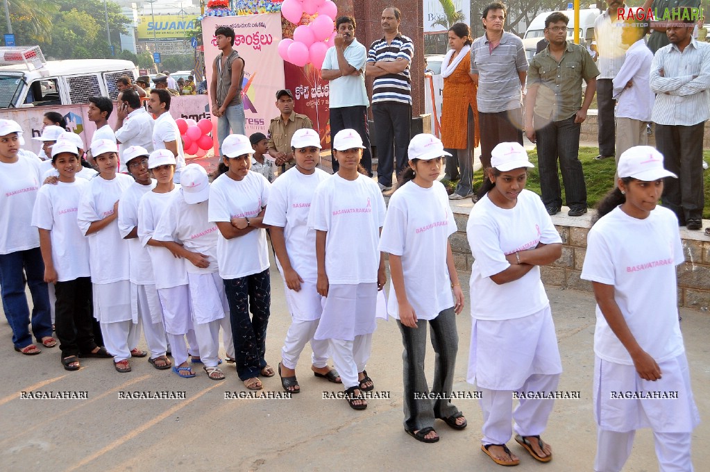 Breast Cancer Awareness Run, KBR Park, Hyd