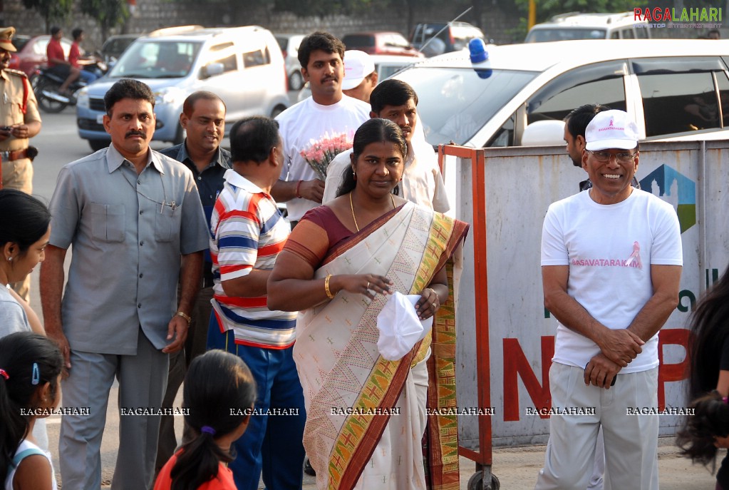 Breast Cancer Awareness Run, KBR Park, Hyd