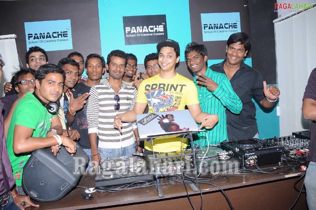 Panache - The DJ School Launch, Hyd