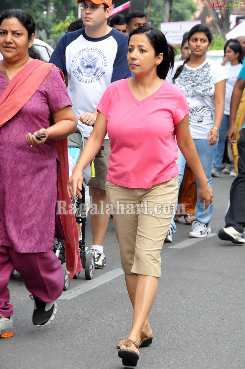 Krishna Institute of Medical Sciences - Pink Ribbon Walk 2010