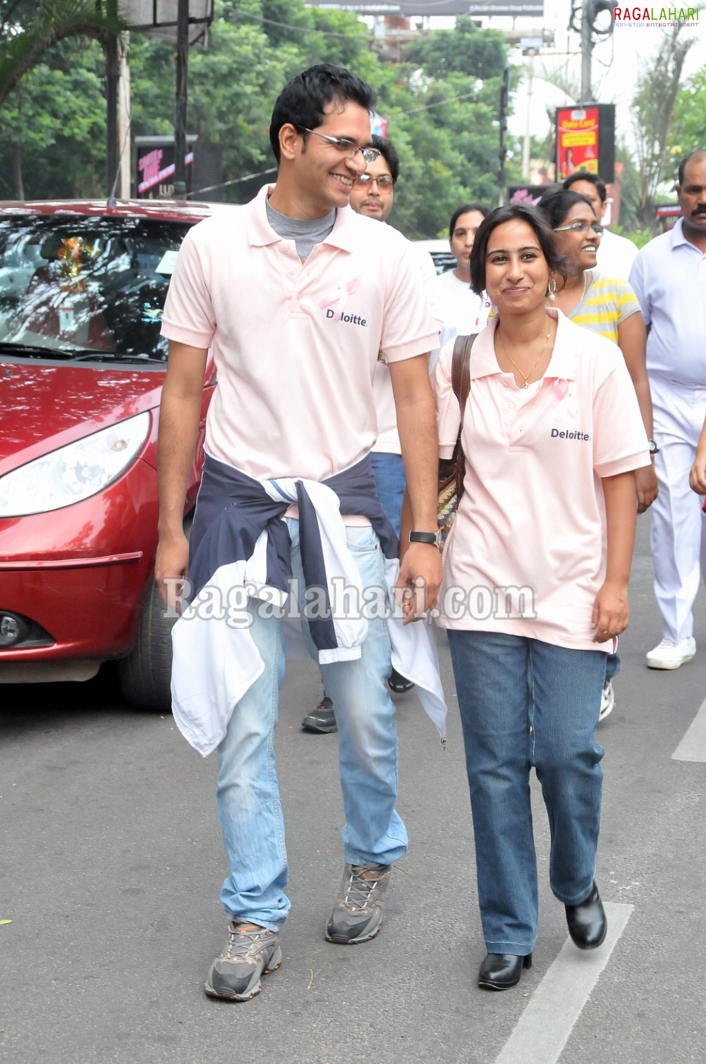 Krishna Institute of Medical Sciences - Pink Ribbon Walk 2010