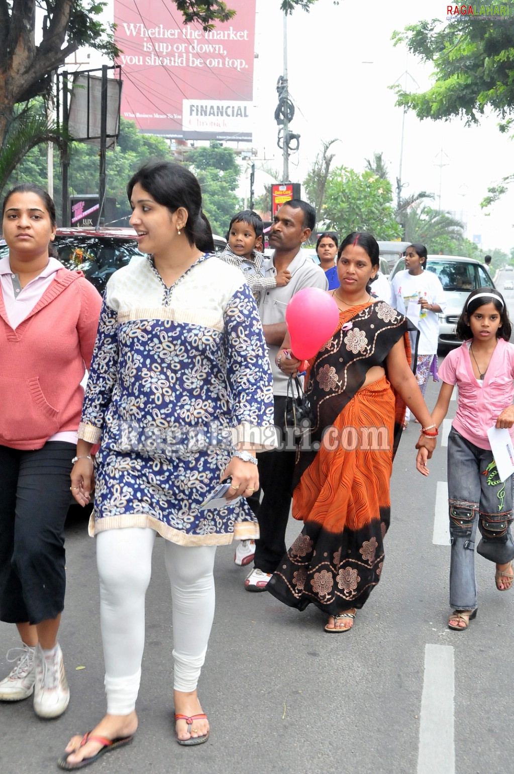 Krishna Institute of Medical Sciences - Pink Ribbon Walk 2010