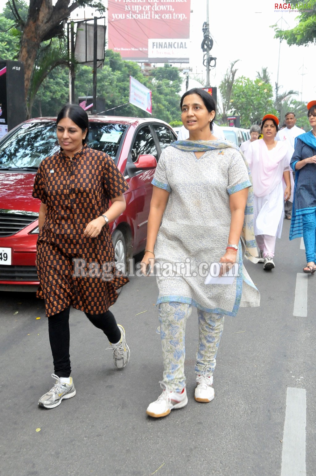 Krishna Institute of Medical Sciences - Pink Ribbon Walk 2010